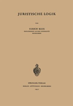 Juristische Logik (eBook, PDF) - Klug, Ulrich