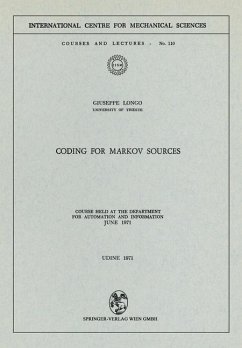 Coding for Markov Sources (eBook, PDF) - Longo, Giuseppe