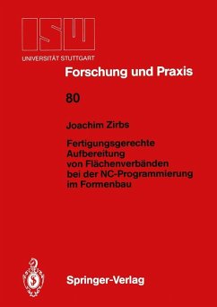 Cover Fertigungsgerechte Aufbereitung von Flächenverbänden bei der NC-Programmierung im Formenbau (eBook, PDF)