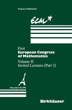 Cover First European Congress of Mathematics Paris, July 6-10, 1992 (eBook, PDF)