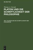 Platon und die Schriftlichkeit der Philosophie (eBook, PDF)