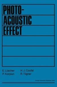 Photoacoustic Effect Principles and Applications (eBook, PDF) - Lüscher, E.