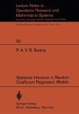 Statistical Inference in Random Coefficient Regression Models (eBook, PDF)