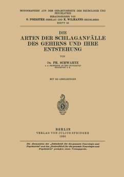 Cover Die Arten der Schlaganfälle des Gehirns und ihre Entstehung (eBook, PDF)