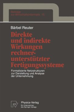 Cover Direkte und indirekte Wirkungen rechnerunterstützter Fertigungssysteme (eBook, PDF)