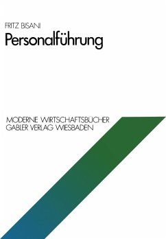 Personalführung (eBook, PDF) - Bisani, Fritz