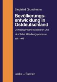 Bevölkerungsentwicklung in Ostdeutschland (eBook, PDF)