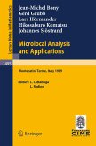 Microlocal Analysis and Applications (eBook, PDF)