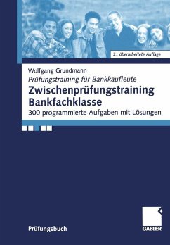 Cover Zwischenprüfungstraining Bankfachklasse (eBook, PDF)