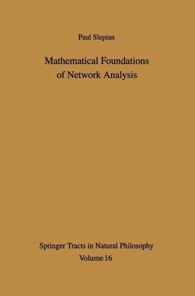 Mathematical Foundations of Network Analysis (eBook, PDF) Mathematical Foundations of Network Analysis (eBook, PDF)