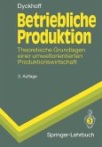 Betriebliche Produktion (eBook, PDF)