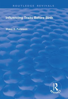 Cover Influencing Traits Before Birth (eBook, PDF)
