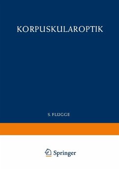 Cover Optics of Corpuscles / Korpuskularoptik (eBook, PDF)