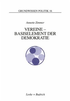 Vereine - Basiselement der Demokratie (eBook, PDF) - Zimmer, Annette