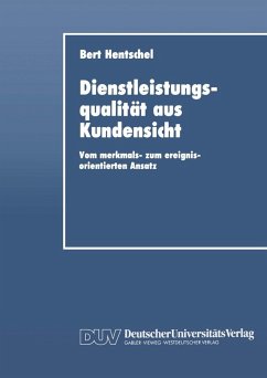 Dienstleistungsqualität aus Kundensicht (eBook, PDF) - Hentschel, Bert