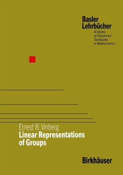 Linear Representations of Groups (eBook, PDF)