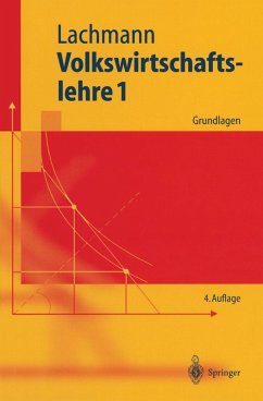 Volkswirtschaftslehre 1 (eBook, PDF) - Lachmann, Werner