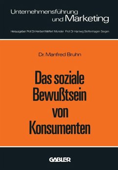Cover Das soziale Bewußtsein von Konsumenten (eBook, PDF)
