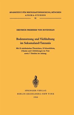 Bodennutzung und Viehhaltung im Sukumaland/Tanzania (eBook, PDF) - Rotenhan, Dietrich Von