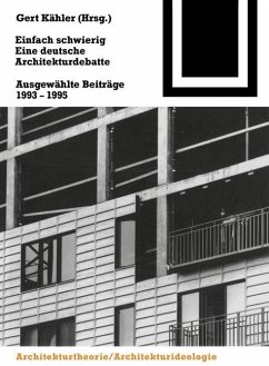 Einfach schwierig. Eine deutsche Architekturdebatte (eBook, PDF)