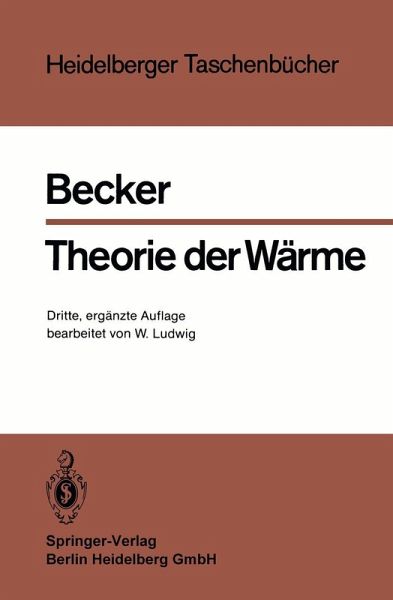 Theorie der Wärme (eBook, PDF) Theorie der Wärme (eBook, PDF)