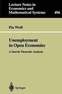Unemployment in Open Economies (eBook, PDF) - Weiß, Pia