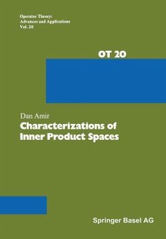 Characterizations of Inner Product Spaces (eBook, PDF) - Amir