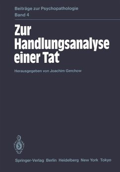Cover Zur Handlungsanalyse einer Tat (eBook, PDF)