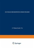 Zur Frage der Besonnung Enger Strassen (eBook, PDF)