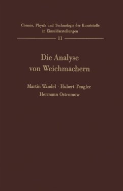 Cover Die Analyse von Weichmachern (eBook, PDF)