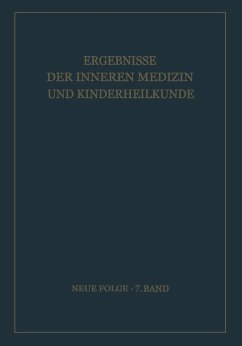 Cover Ergebnisse der Inneren Medizin und Kinderheilkunde (eBook, PDF)