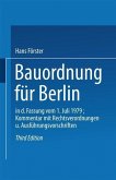 Bauordnung für Berlin in der Fassung vom 1. Juli 1979 (eBook, PDF)