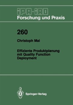 Effiziente Produktplanung mit Quality Function Deployment (eBook, PDF) - Mai, Christoph
