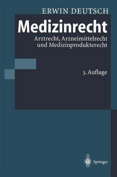 Cover Medizinrecht (eBook, PDF)