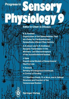 Progress in Sensory Physiology 9 (eBook, PDF)