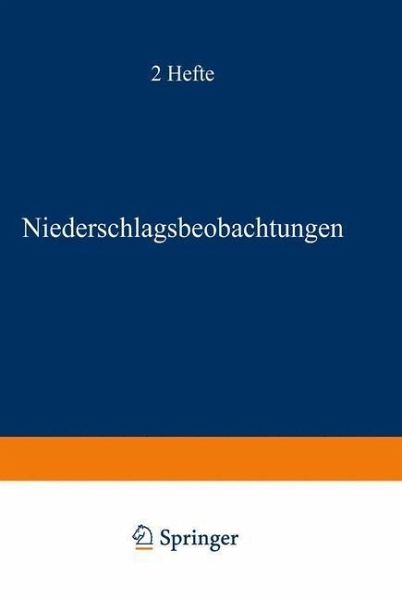 Deutsches Meteorologisches Jahrbuch 1938 (eBook, PDF)