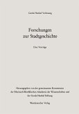 Forschungen zur Stadtgeschichte (eBook, PDF)