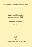 Studien und Materialien zur Soziologie der DDR (eBook, PDF)