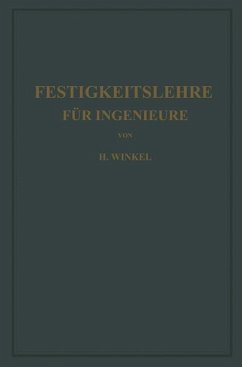 Festigkeitslehre für Ingenieure (eBook, PDF) - Winkel, Hans; Lachmann, Kurt