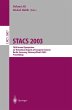 STACS 2003 (eBook, PDF) - Bild 1