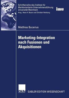 Marketing-Integration nach Fusionen und Akquisitionen (eBook, PDF) - Bucerius, Matthias