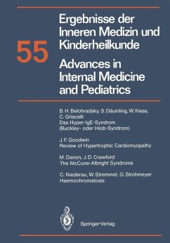 Ergebnisse der Inneren Medizin und Kinderheilkunde / Advances in Internal Medicine and Pediatrics (eBook, PDF) - Frick, P.; Harnack, G. -A. von; Kochsiek, K.; Martini, G. A.; Prader, A.