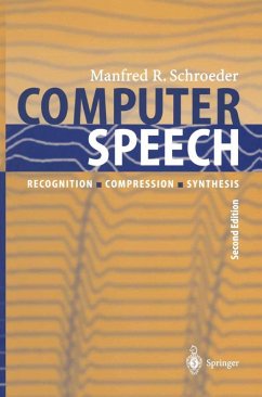 Computer Speech (eBook, PDF) - Schroeder, Manfred R.