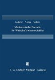 Mathematische Formeln für Wirtschaftswissenschaftler (eBook, PDF)