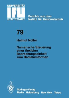 Cover Numerische Steuerung einer flexiblen Bearbeitungseinheit zum Radialumformen (eBook, PDF)