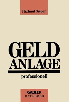 Geldanlage professionell (eBook, PDF) - Sieper, Hartmut