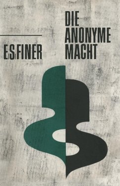 Cover Die anonyme Macht (eBook, PDF)