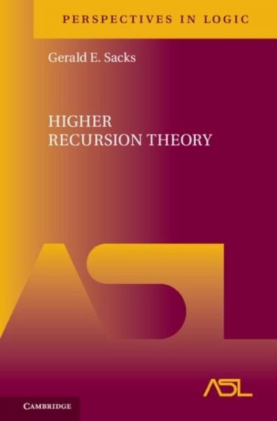 Higher Recursion Theory (eBook, PDF) Higher Recursion Theory (eBook, PDF)