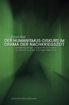 Cover Der Humanismus-Diskurs im Drama der Nachkriegszeit