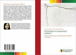 Psicólogos na segurança pública - Kratochwill de Oliveira, Thaíssa Fernanda